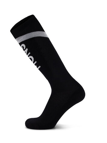 MONS ROYALE MONS ROYALE Ultra Cushion Merino Snow Sock Black