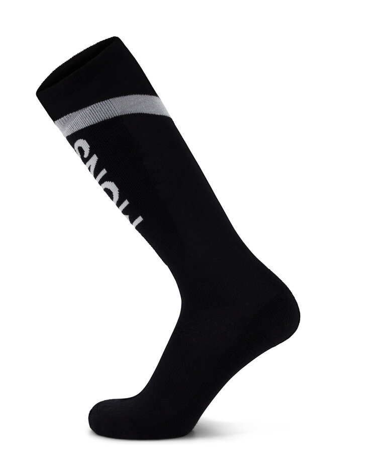 MONS ROYALE MONS ROYALE Ultra Cushion Merino Snow Sock Black