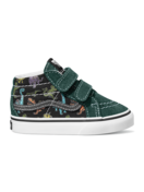 VANS Toddler Sk8-Mid Reissue V Glow Dino Multi/True White