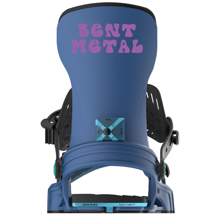 BENT METAL 2025 BENT METAL Stylist Snowboard Binding Hannah Eddy Blue