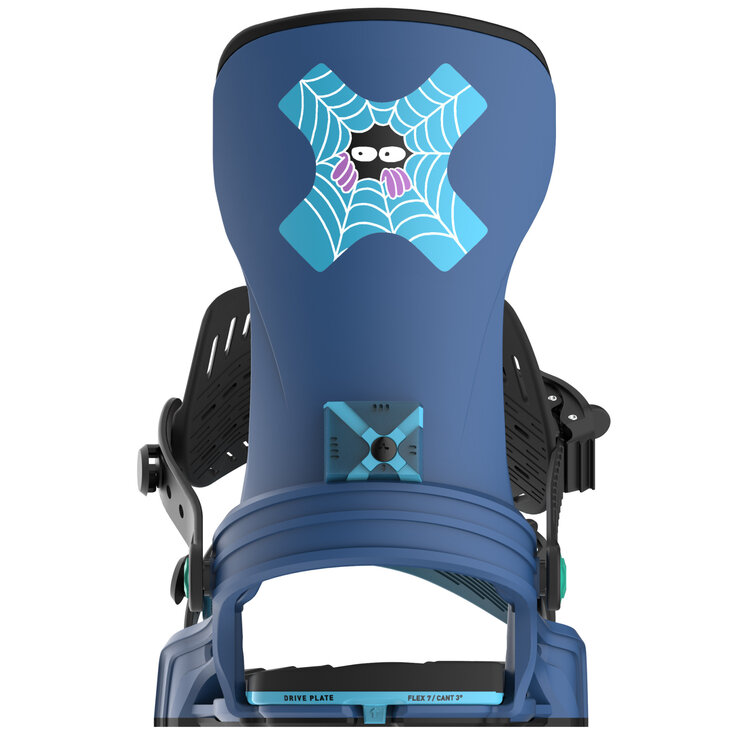BENT METAL 2025 BENT METAL Stylist Snowboard Binding Hannah Eddy Blue