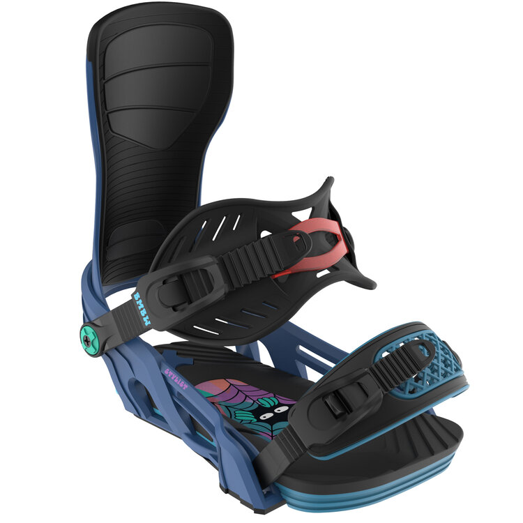 BENT METAL 2025 BENT METAL Stylist Snowboard Binding Hannah Eddy Blue