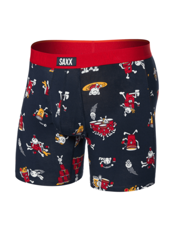 SAXX SAXX Vibe Xtra Boxer Brief Fly Party Foul Dk Ink