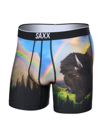 SAXX SAXX Volt Breathable Mesh Boxer Brief Olympic Scale Multi