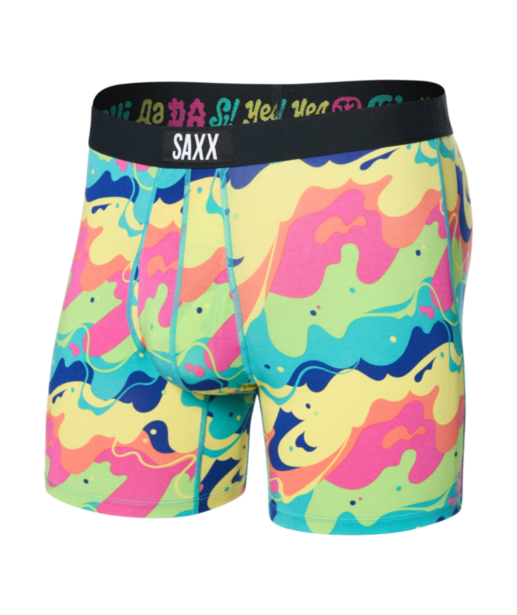 SAXX SAXX Ultra Super Soft Boxer Brief Fly Yes To That Multi