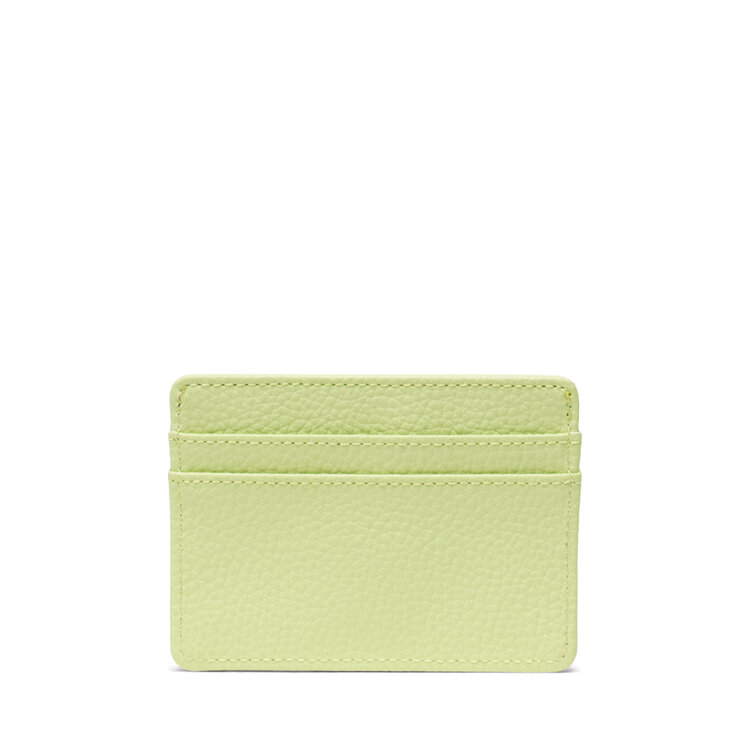 HERSCHEL HERSCHEL Charlie Cardholder Vegan Leather in Shadow Lime