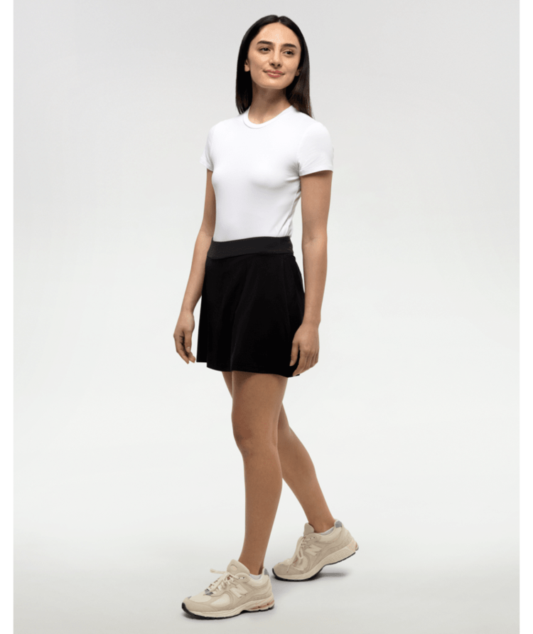 TENTREE TENTREE Womens Hadley Skort Meteorite Black