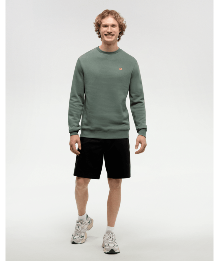 TENTREE TENTREE Mens Reynard Crew Agave Green