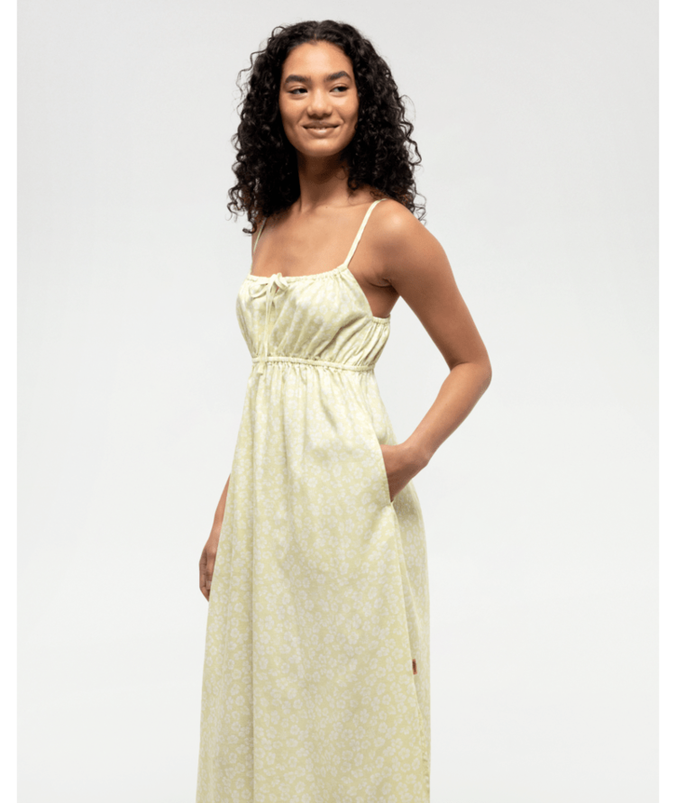 TENTREE TENTREE Womens Gabriola Dress Sunray/Peony