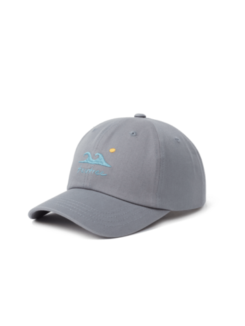 TENTREE 01D TENTREE SEAFORESTATION PEAK HAT ANCHOR GREY/SEA BLUE