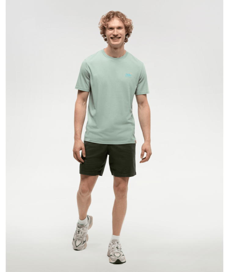 TENTREE TENTREE Mens Seaforestation T-Shirt Oasis/Sea Blue