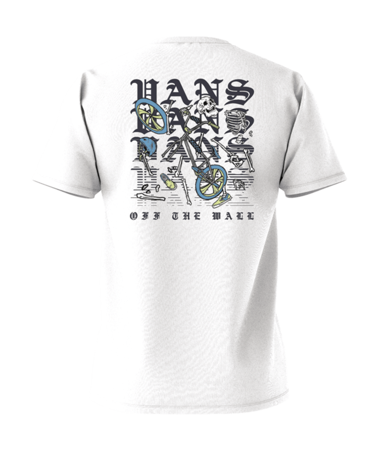 VANS VANS B Shattered Short Sleeve White