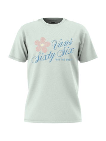 VANS VANS Girls Broken Vacay Short Sleeve Hint Of Mint