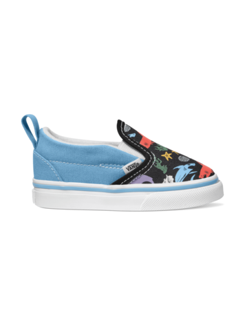 VANS VANS T Slip-On V Glow Sharks Blue/Multi