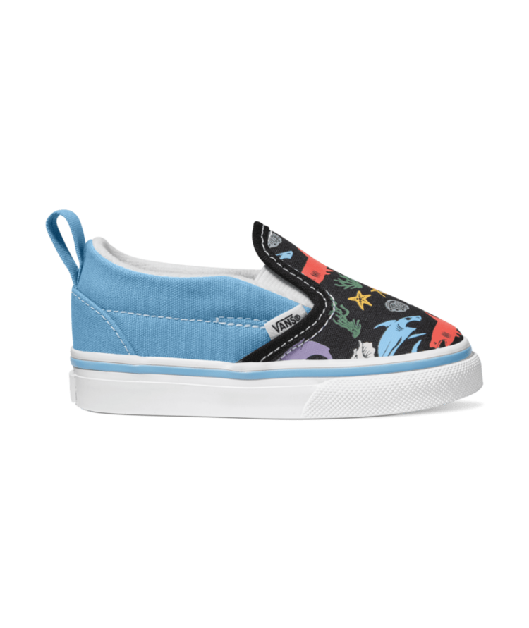 VANS VANS T Slip-On V Glow Sharks Blue/Multi