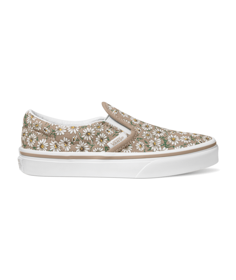 VANS VANS K Classic Slip-On Daisies Brown/True White