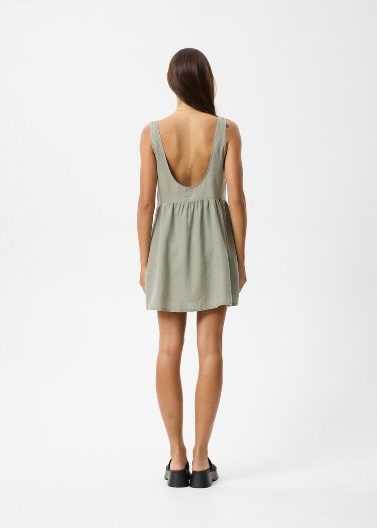 AFENDS AFENDS Jesse Hemp Mini Dress Olive