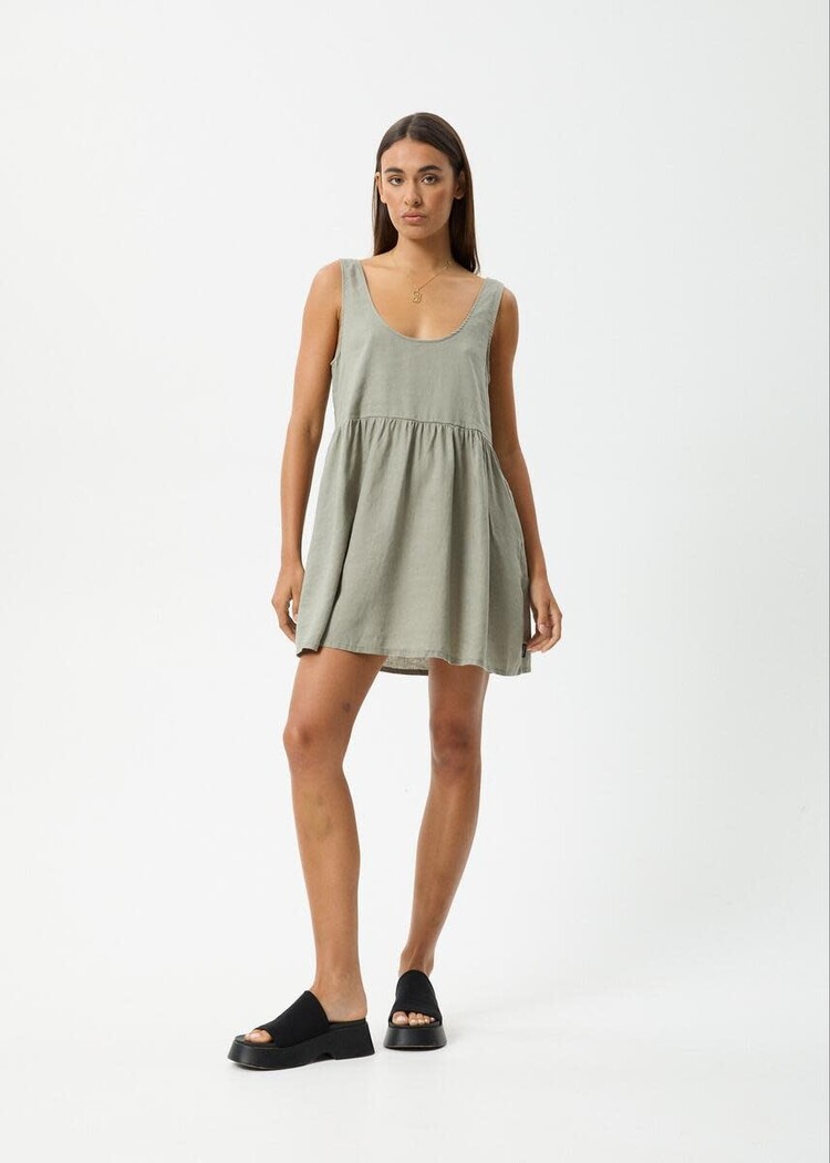 AFENDS AFENDS Jesse Hemp Mini Dress Olive