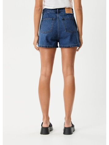 AFENDS AFENDS Studio Hemp Denim Shorts Authentic Blue