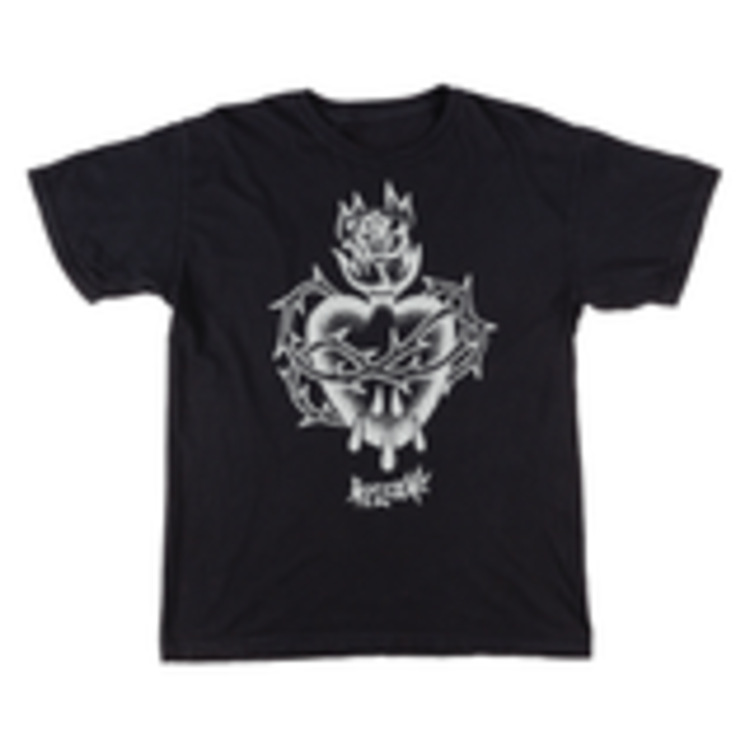 WELCOME WELCOME Hallowed Printed Tee Black