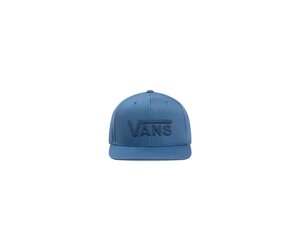 VANS Kids Drop V II Snapback Cap Bijou Blue Edge of the World Fernie BC