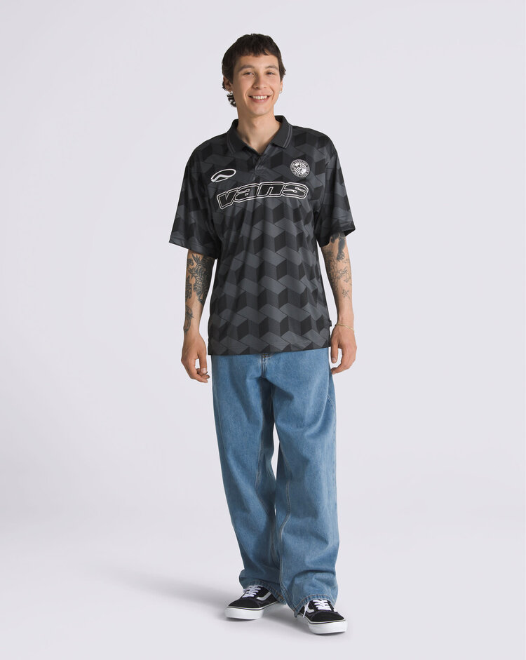 VANS VANS Rigssoccer Short Sleeve Polo Black