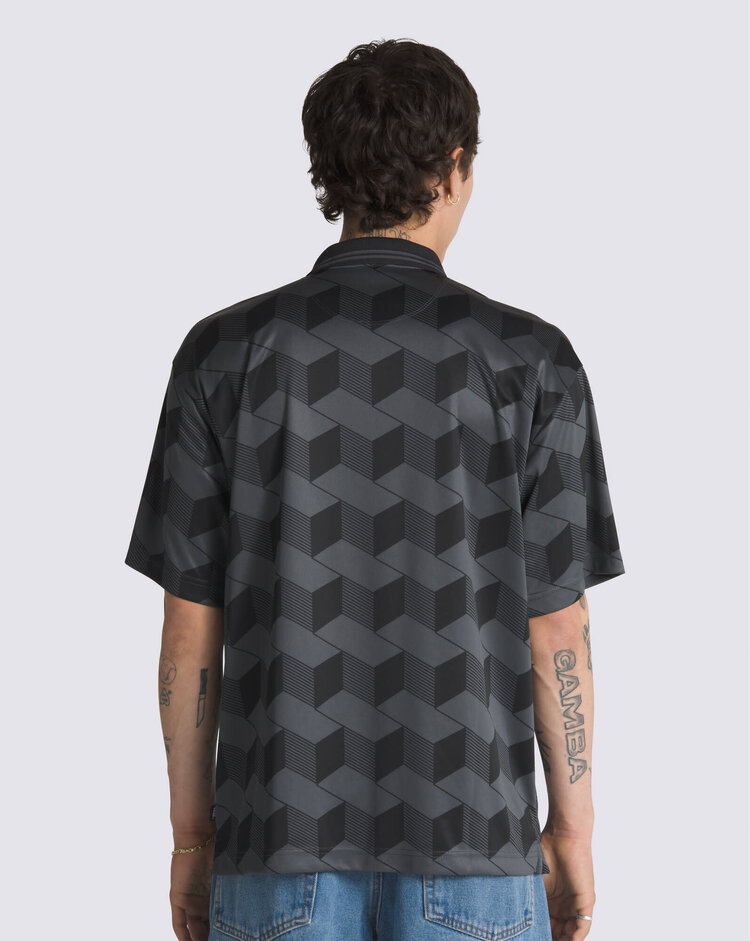 VANS VANS Rigssoccer Short Sleeve Polo Black