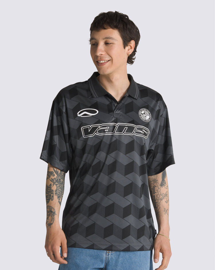 VANS VANS Rigssoccer Short Sleeve Polo Black