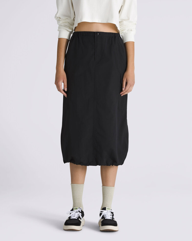 VANS VANS Riley Parachute Cargo Skirt Black