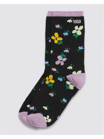 VANS VANS Kids Ticker Sock Black/Lavender Mist