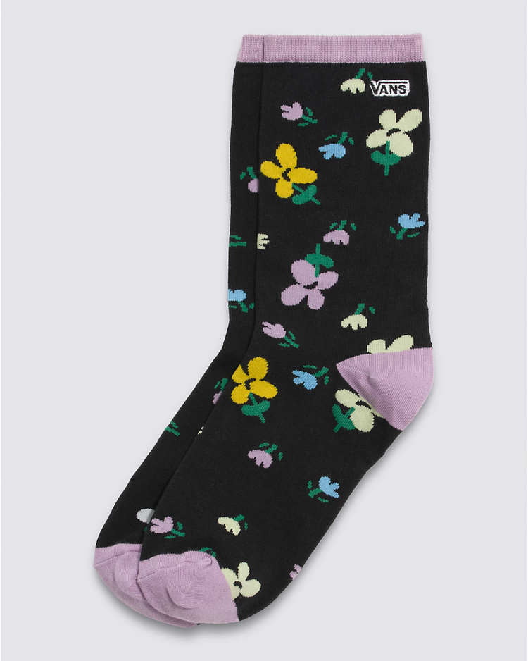 VANS VANS Kids Ticker Sock Black/Lavender Mist