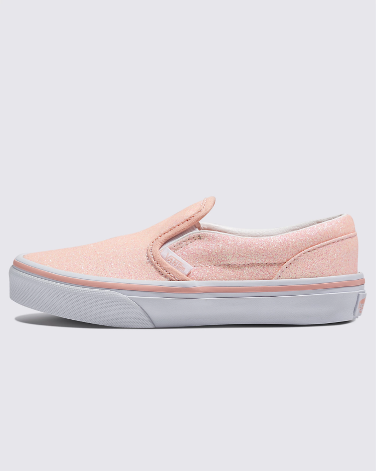 VANS VANS Kids Classic Slip-On Glitter Apricot Nectar