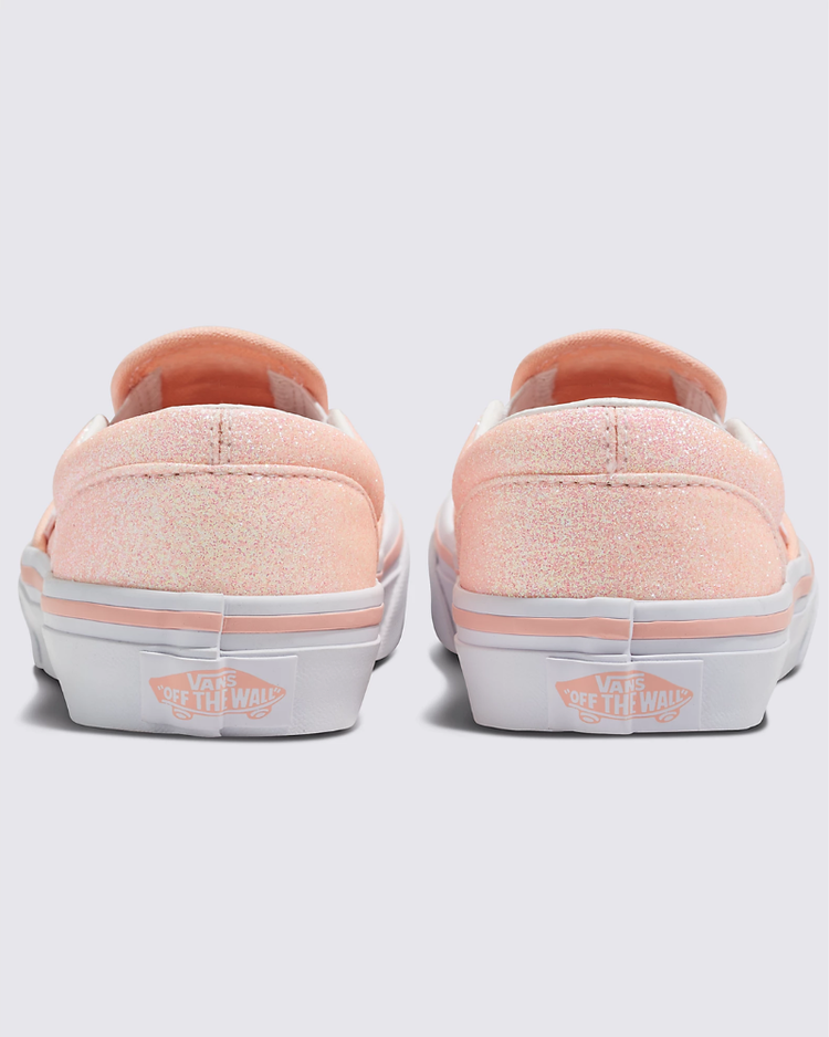VANS VANS Kids Classic Slip-On Glitter Apricot Nectar
