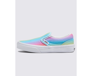 Kids rainbow slip on vans new arrivals