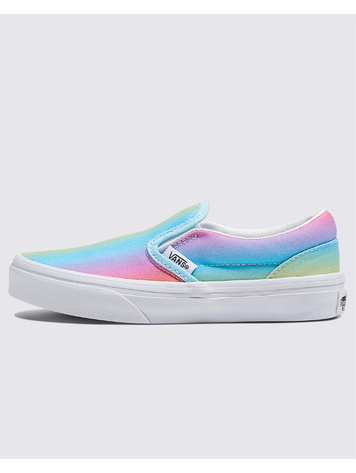 VANS VANS Kids Classic Slip-On Rainbow Multi/True White