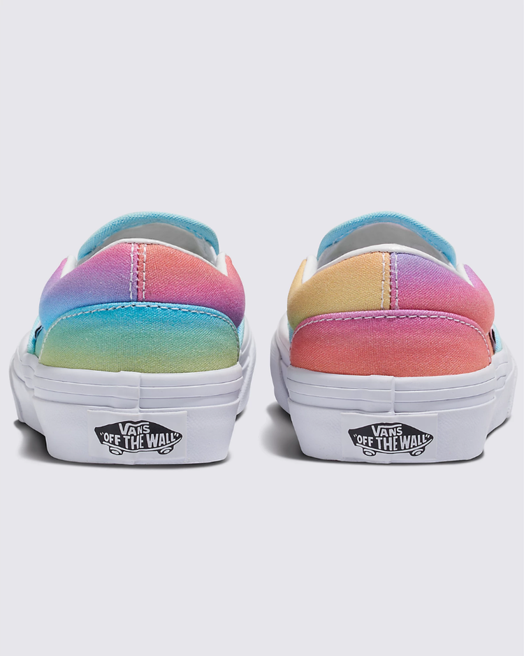 VANS VANS Kids Classic Slip-On Rainbow Multi/True White