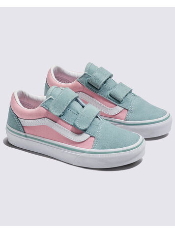 VANS VANS Kids Old Skool V 2-Tone Gray/Pink