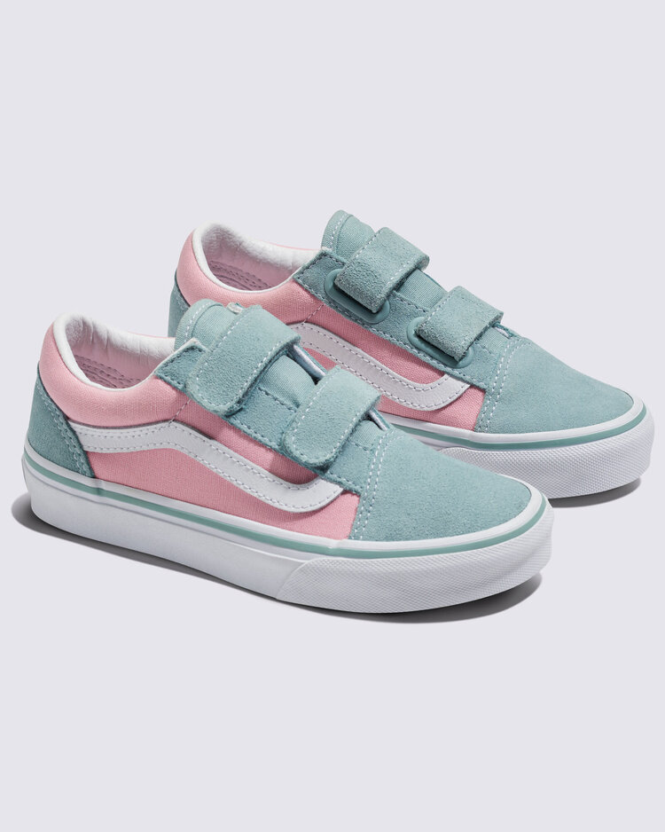 VANS VANS Kids Old Skool V 2-Tone Gray/Pink