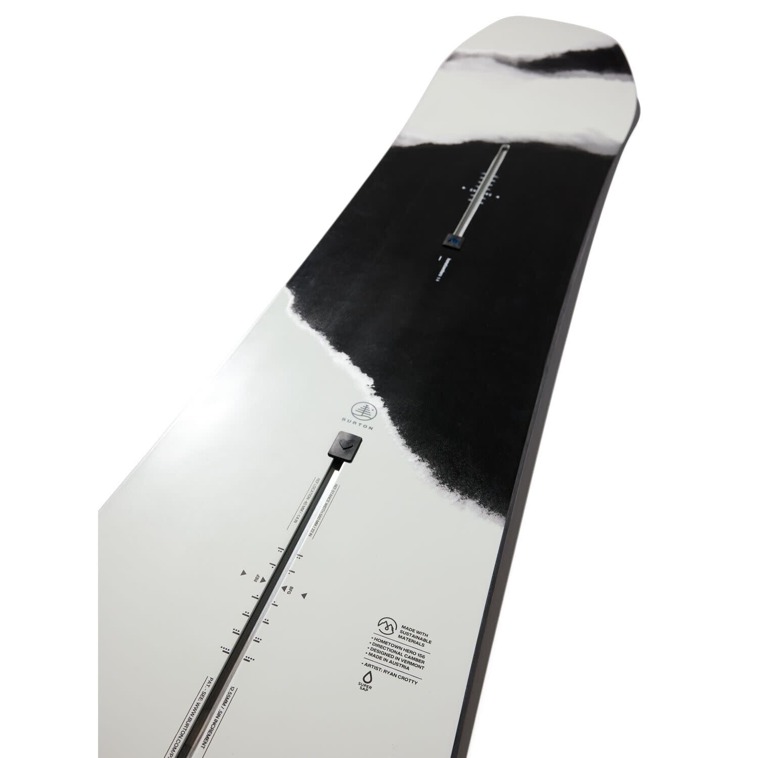 スノーボード BURTON TOWN HERO 148cm 2025 Burton Family Tree Hometown Hero Snowboard 2025 – Comor - Go