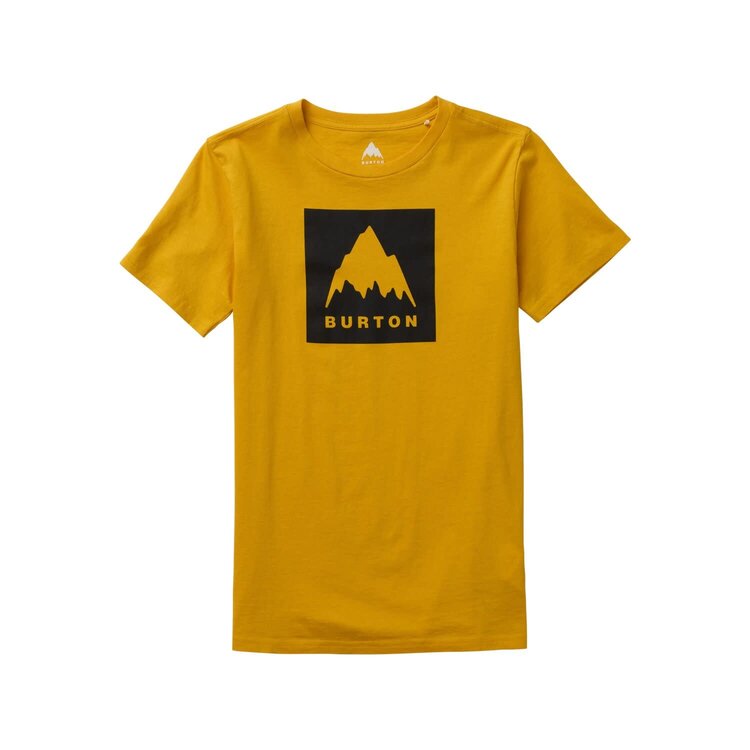 BURTON BURTON Kids' Classic High Mountain Short Sleeve T-Shirt Goldenrod