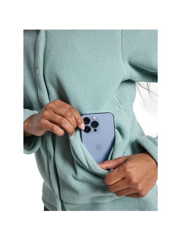 BURTON BURTON Women's Cinder Fleece Snap Shirt Petrol Green