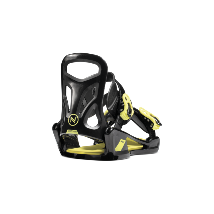 NIDECKER 2025 NIDECKER Magic Youth Snowboard Bindings Black
