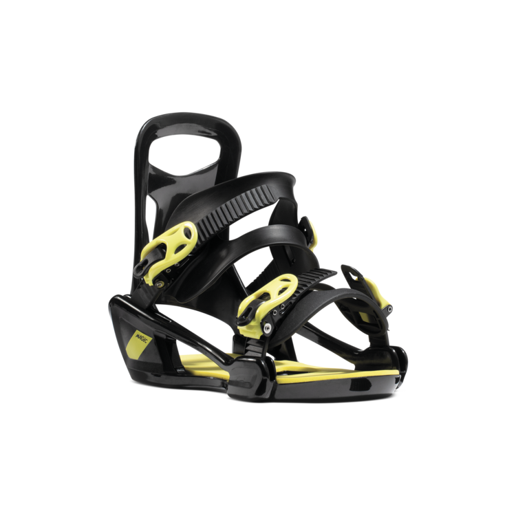 NIDECKER 2025 NIDECKER Magic Youth Snowboard Bindings Black
