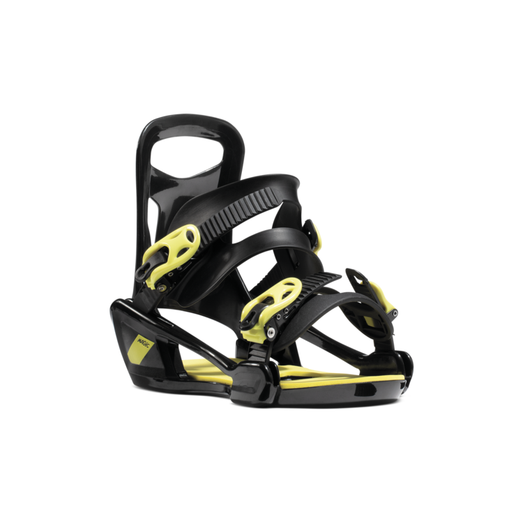 NIDECKER 2026 NIDECKER Magic Youth Snowboard Bindings Black