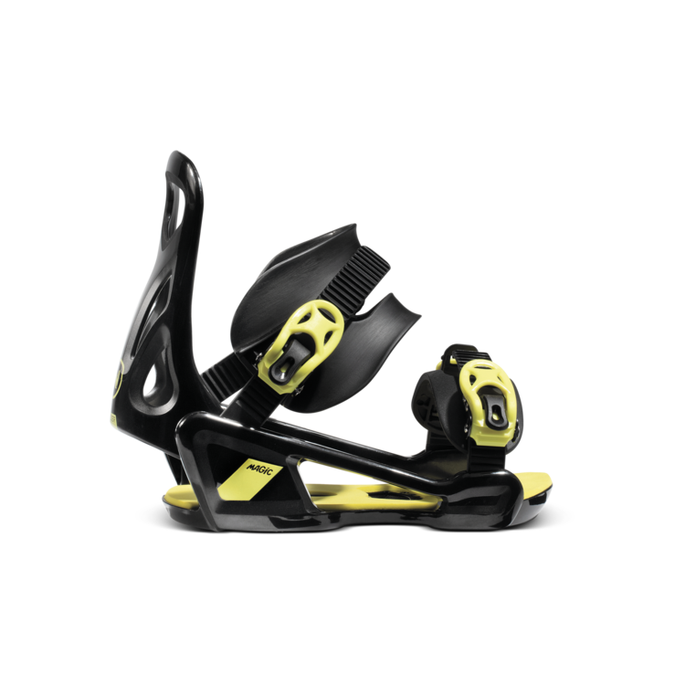 NIDECKER 2025 NIDECKER Magic Youth Snowboard Bindings Black