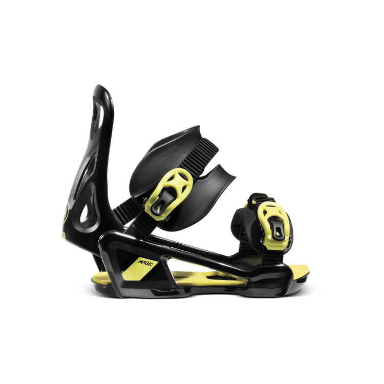 NIDECKER 2026 NIDECKER Magic Youth Snowboard Bindings Black
