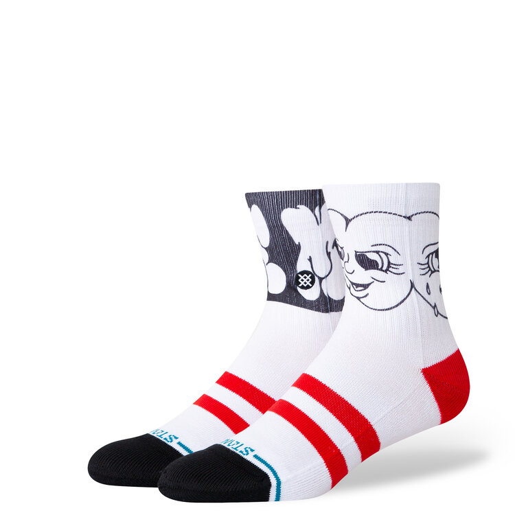 STANCE STANCE Spare Me Quarter Socks White