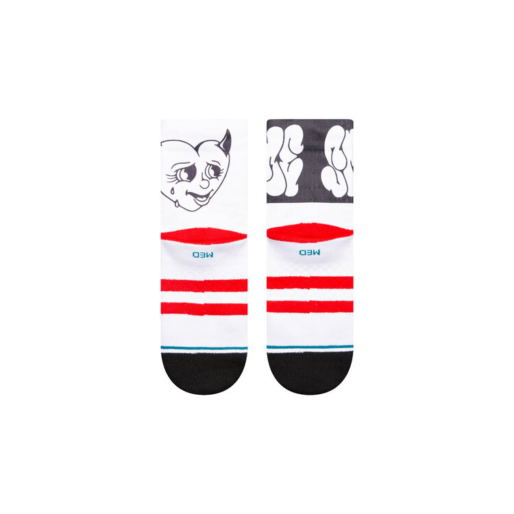 STANCE STANCE Spare Me Quarter Socks White