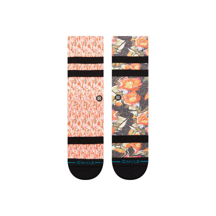 STANCE STANCE Womens Split Crew Socks Black