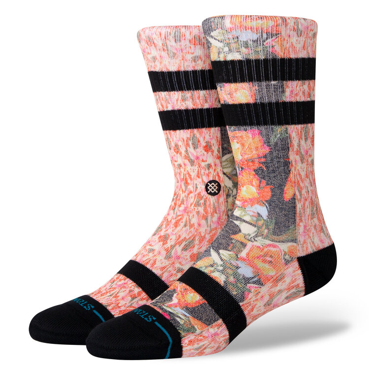 STANCE STANCE Womens Split Crew Socks Black
